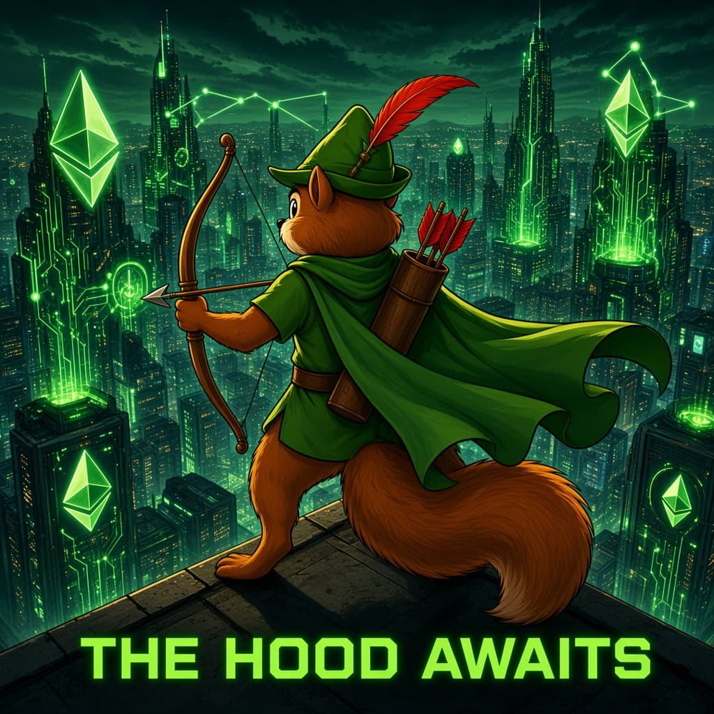 Robin the Squirrel — The Hood Awaits