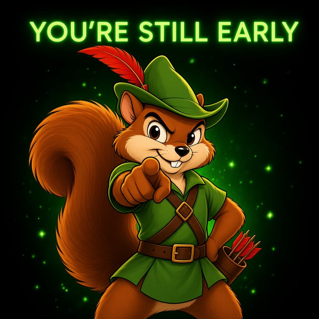 Robin pointing — You're Still Early