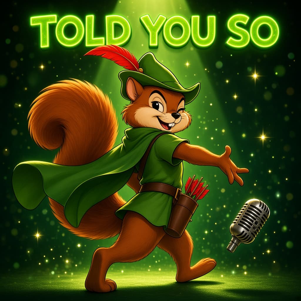 Robin the Squirrel — Told You So